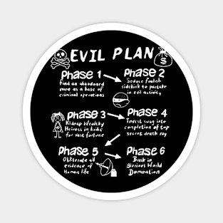 Evil Plan Magnet